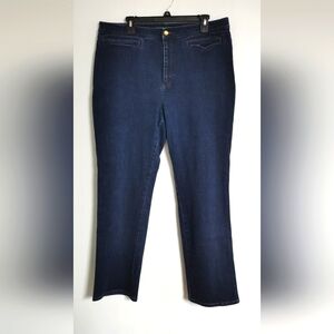 Ralph Lauren Women's Dark Blue Jeans Pants Size 16